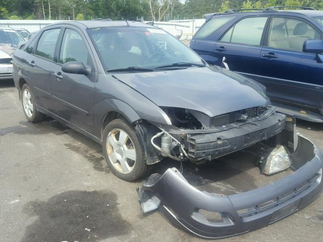 1FAFP34N87W159973 - 2007 FORD FOCUS ZX4 GRAY photo 1