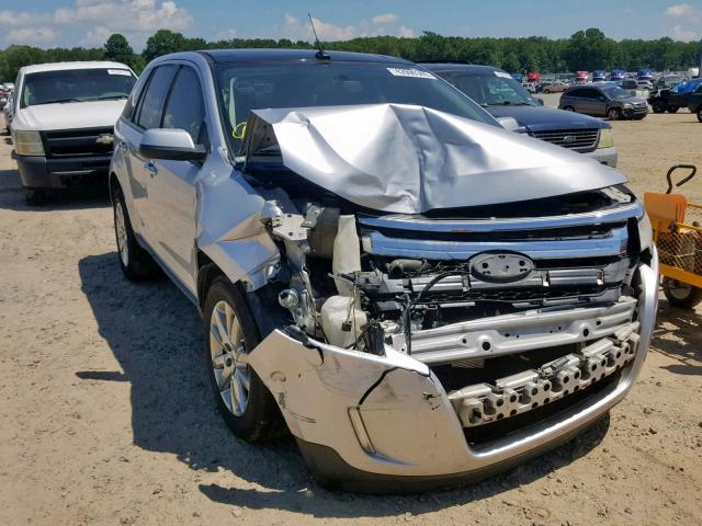 2FMDK3JC9BBB34931 - 2011 FORD EDGE SEL SILVER photo 1