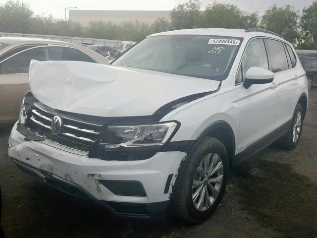 3VV3B7AX8JM031430 - 2018 VOLKSWAGEN TIGUAN SE WHITE photo 2