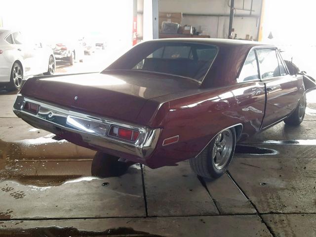 LL23C0R247701 - 1970 DODGE DART BURGUNDY photo 4