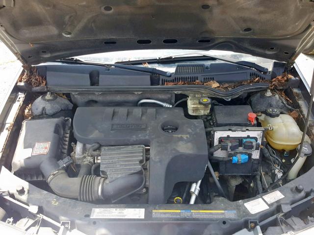 1G8AJ52FX5Z106906 - 2005 SATURN ION LEVEL SILVER photo 7