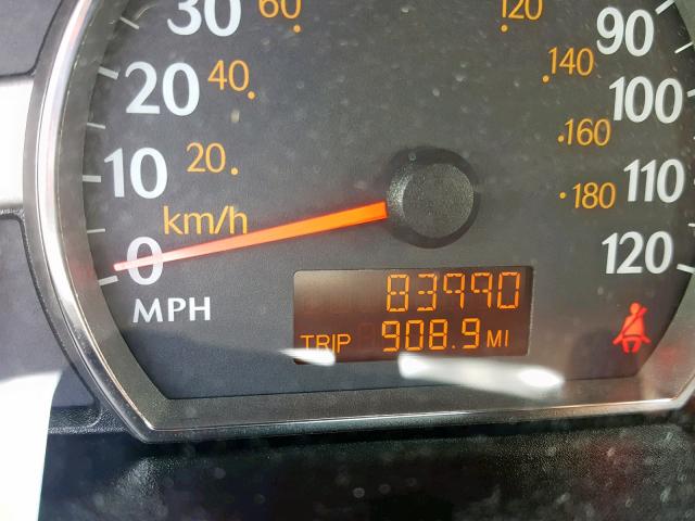 1G8AJ52FX5Z106906 - 2005 SATURN ION LEVEL SILVER photo 8