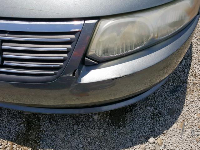 1G8AJ52FX5Z106906 - 2005 SATURN ION LEVEL SILVER photo 9