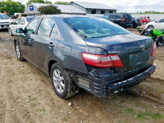 4T1BE46K87U704164 - 2007 TOYOTA CAMRY NEW CHARCOAL photo 3