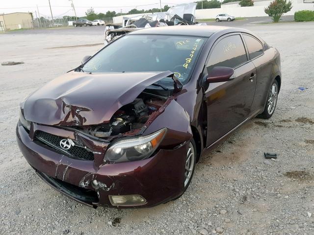 JTKDE167X70166669 - 2007 TOYOTA SCION TC მუქწითელი ფოტო 2