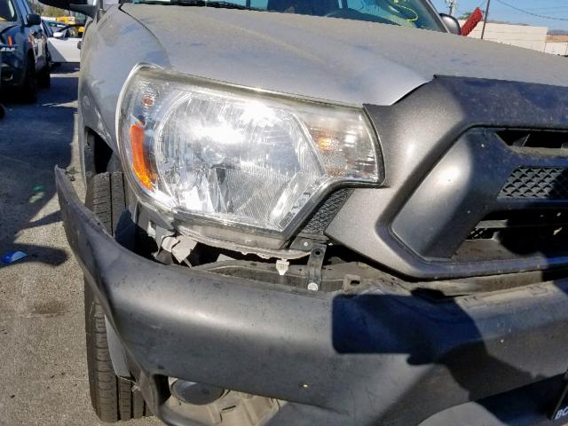 5TFNX4CN8CX013266 - 2012 TOYOTA TACOMA SILVER photo 9