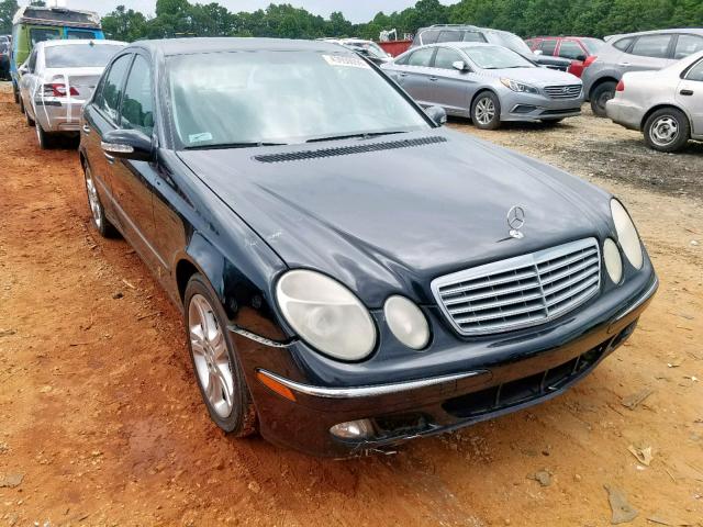 WDBUF56JX6A876041 - 2006 MERCEDES-BENZ E 350 BLACK photo 1