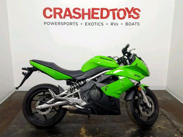 JKAEXEC189DA25640 - 2009 KAWASAKI EX650 C 绿色 照片 1