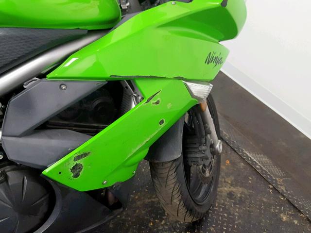 JKAEXEC189DA25640 - 2009 KAWASAKI EX650 C 绿色 照片 13