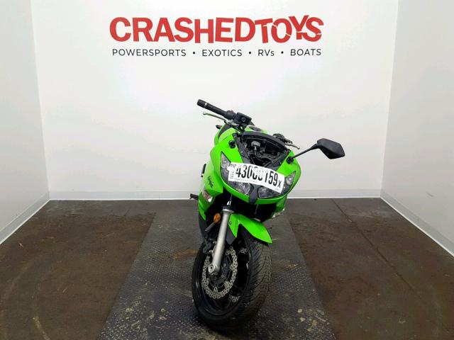 JKAEXEC189DA25640 - 2009 KAWASAKI EX650 C 绿色 照片 2