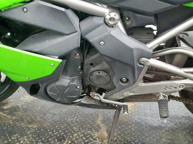 JKAEXEC189DA25640 - 2009 KAWASAKI EX650 C 绿色 照片 6