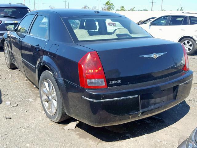 2C3KA53G87H899616 - 2007 CHRYSLER 300 TOURIN BLACK photo 3