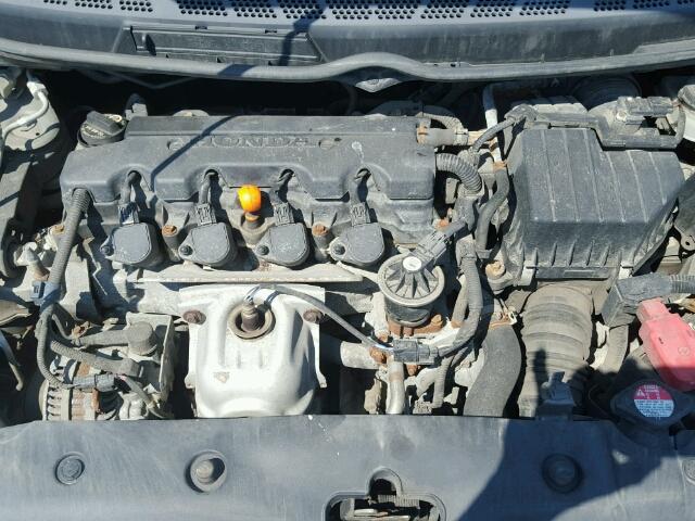 2HGFA16376H039298 - 2006 HONDA CIVIC DX V GRAY photo 7