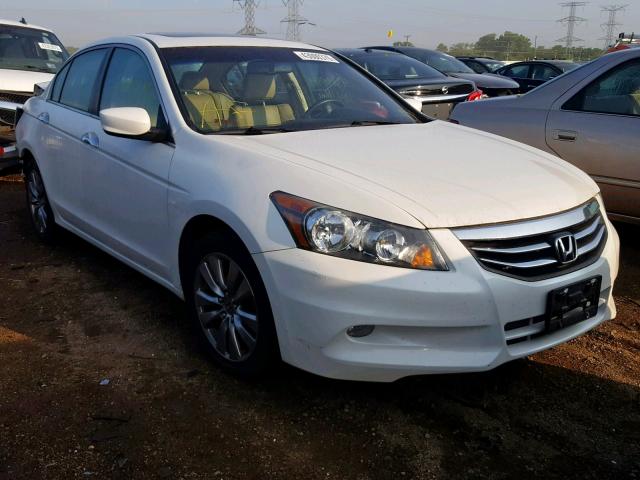 1HGCP3F83CA017530 - 2012 HONDA ACCORD EXL WHITE photo 1