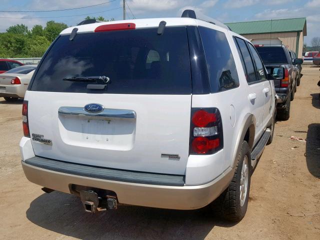 1FMEU74E97UB35596 - 2007 FORD EXPLORER E WHITE photo 4