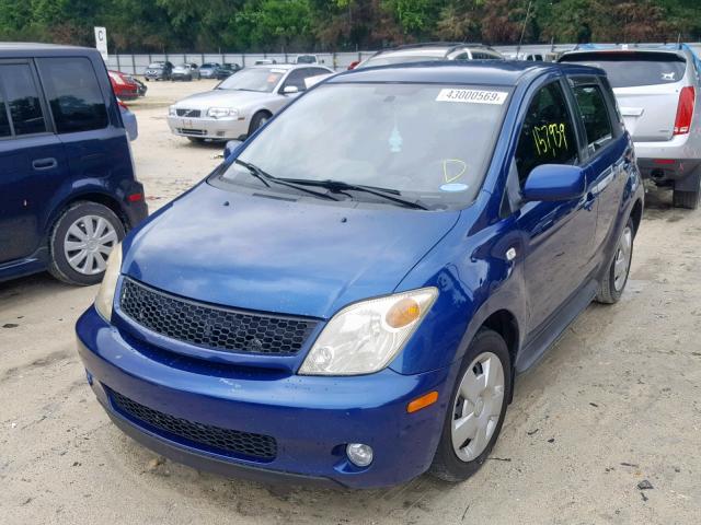 JTKKT604850122532 - 2005 TOYOTA SCION XA BLUE photo 2