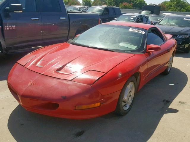 2G2FV22P4R2231467 - 1994 PONTIAC FIREBIRD F RED photo 2