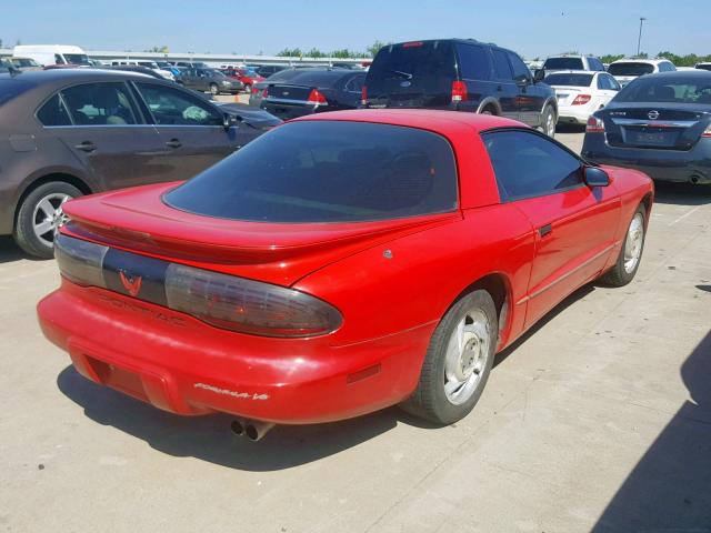 2G2FV22P4R2231467 - 1994 PONTIAC FIREBIRD F RED photo 4