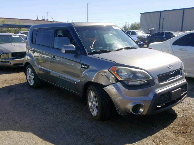 KNDJT2A50D7630597 - 2013 KIA SOUL GRAY photo 1