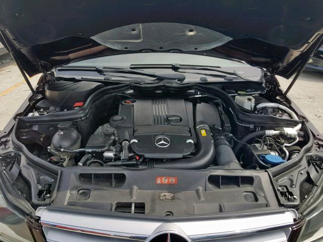 WDDGF4HB1CA607393 - 2012 MERCEDES-BENZ C 250 BROWN photo 7