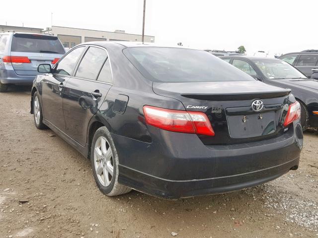 4T1BE46K47U016579 - 2007 TOYOTA CAMRY NEW BLACK photo 3