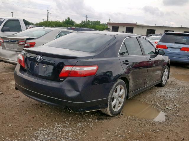 4T1BE46K47U016579 - 2007 TOYOTA CAMRY NEW BLACK photo 4