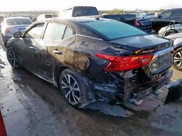 1N4AA6AP9GC429975 - 2016 NISSAN MAXIMA 3.5 BLACK photo 3