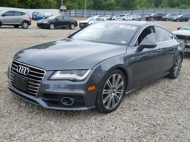 WAU3GAFCXCN115189 - 2012 AUDI A7 PRESTIG GRAY photo 2