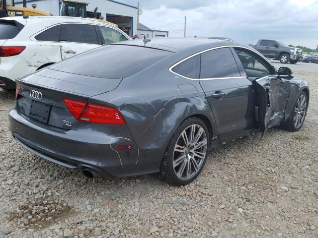 WAU3GAFCXCN115189 - 2012 AUDI A7 PRESTIG GRAY photo 4