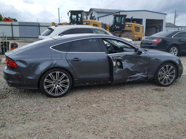 WAU3GAFCXCN115189 - 2012 AUDI A7 PRESTIG GRAY photo 9