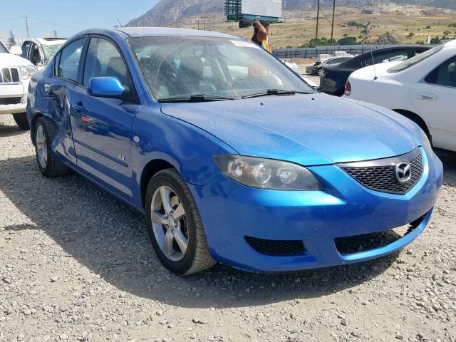 JM1BK323561489400 - 2006 MAZDA 3 S BLUE photo 1