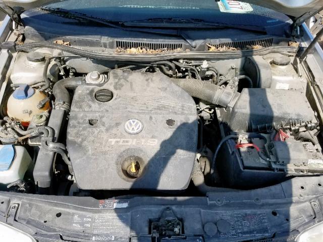 3VWSP29M01M040144 - 2001 VOLKSWAGEN JETTA GLS SILVER photo 7