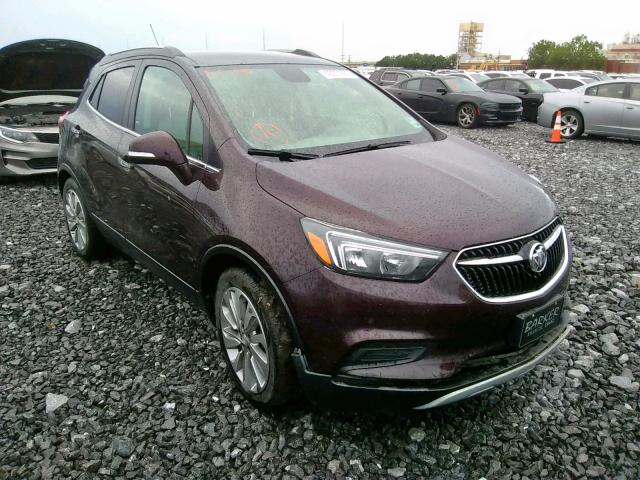 KL4CJASB6HB132513 - 2017 BUICK ENCORE PRE BURGUNDY photo 1