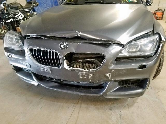 WBA6A0C52DDF14347 - 2013 BMW 640 I CHARCOAL photo 10