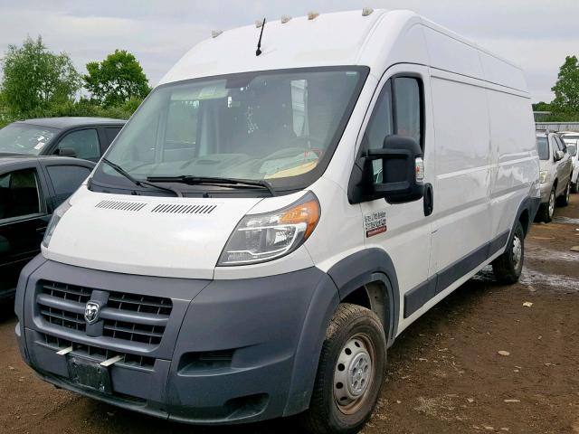 3C6TRVDG9HE527164 - 2017 RAM PROMASTER WHITE photo 2