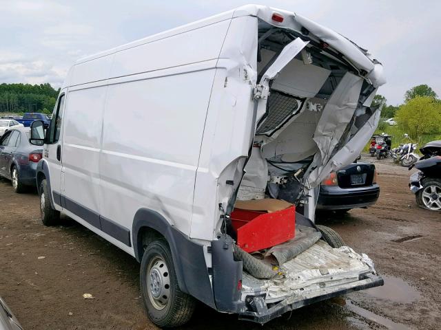 3C6TRVDG9HE527164 - 2017 RAM PROMASTER WHITE photo 3