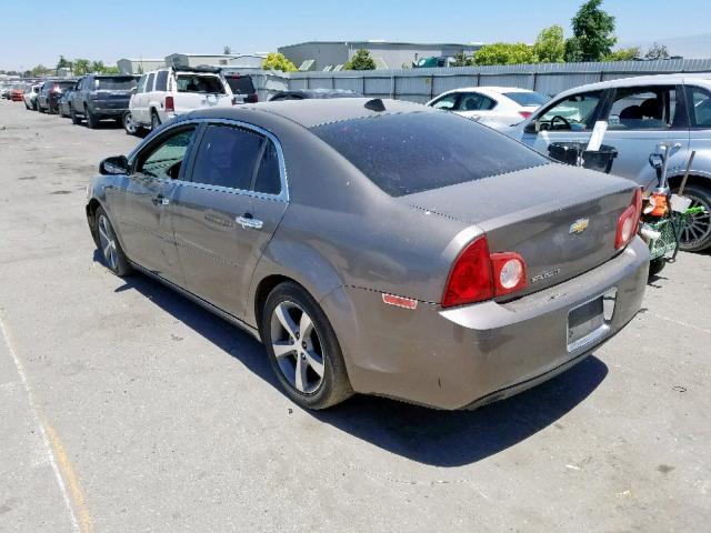 1G1ZC5E04CF191890 - 2012 CHEVROLET MALIBU 1LT BROWN photo 3