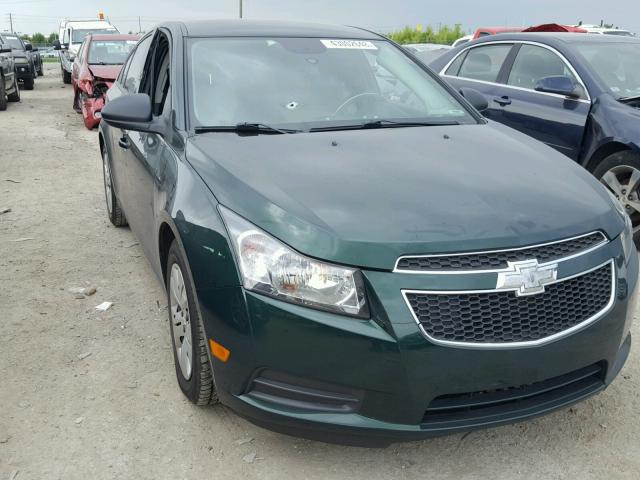 1G1PA5SH1E7425052 - 2014 CHEVROLET CRUZE LS GREEN photo 1