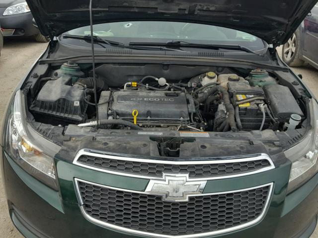 1G1PA5SH1E7425052 - 2014 CHEVROLET CRUZE LS GREEN photo 7