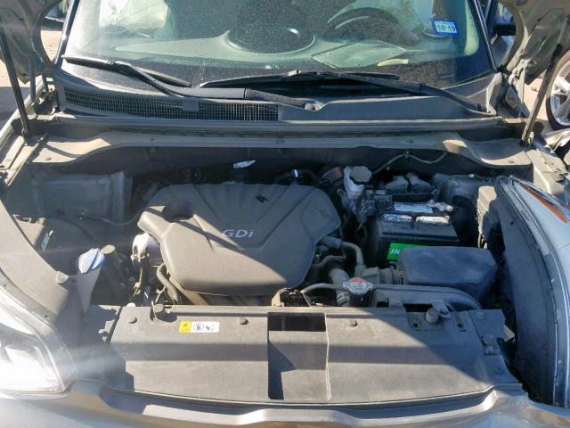 KNDJN2A27G7244764 - 2016 KIA SOUL CHARCOAL photo 7