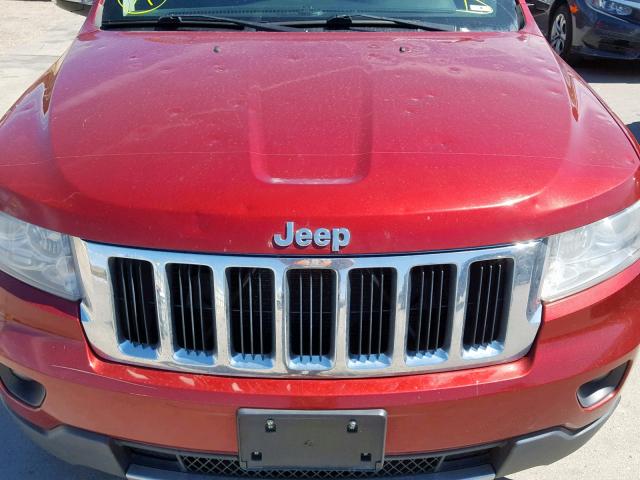 1C4RJFBT9CC234221 - 2012 JEEP GRAND CHER RED photo 9