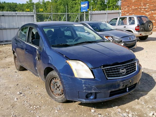 3N1AB61E18L700848 - 2008 NISSAN SENTRA 2.0 BLUE photo 1