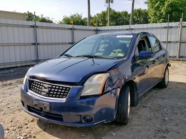 3N1AB61E18L700848 - 2008 NISSAN SENTRA 2.0 BLUE photo 2