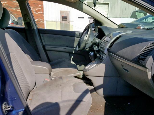 3N1AB61E18L700848 - 2008 NISSAN SENTRA 2.0 BLUE photo 5