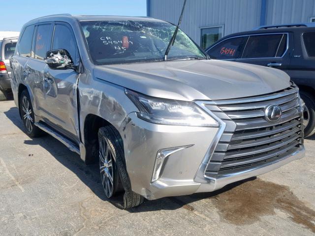 JTJHY7AX8K4289444 - 2019 LEXUS LX 570 GRAY photo 1