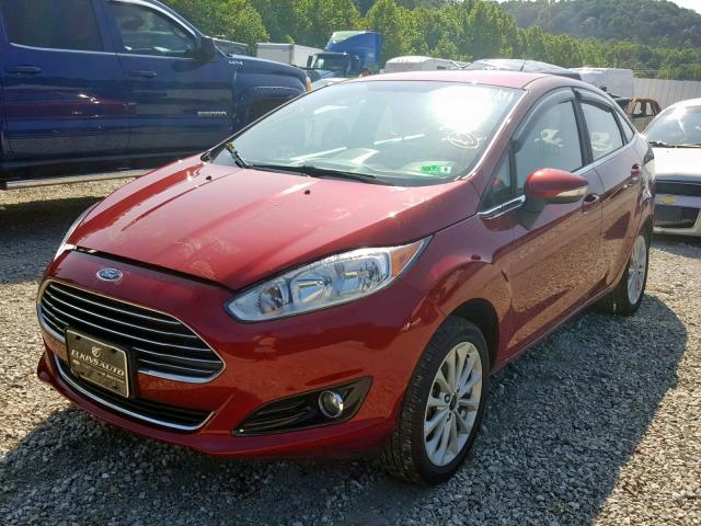 3FADP4CJ9HM157422 - 2017 FORD FIESTA TIT RED photo 2