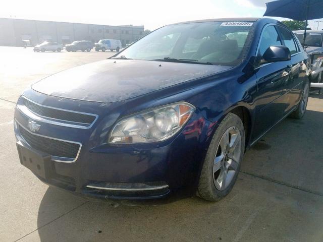 1G1ZC5EB8A4123182 - 2010 CHEVROLET MALIBU 1LT 蓝色 照片 2