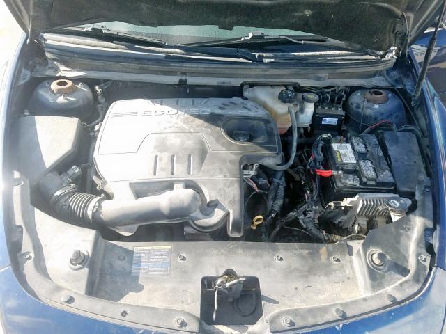 1G1ZC5EB8A4123182 - 2010 CHEVROLET MALIBU 1LT 蓝色 照片 7