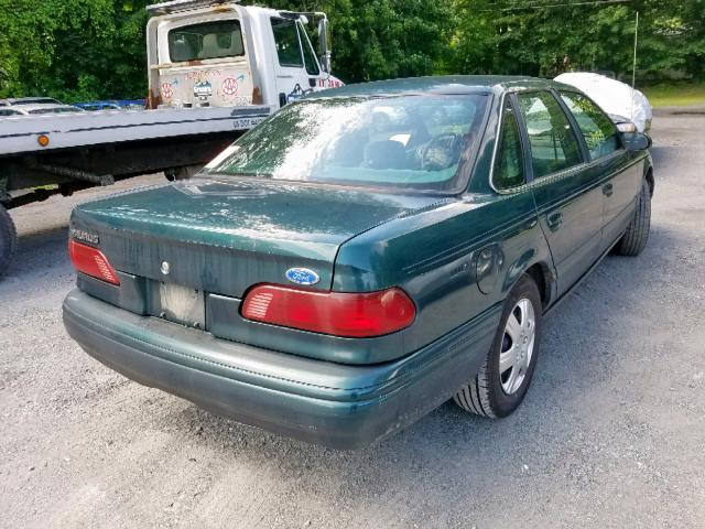 1FALP52U1SG314424 - 1995 FORD TAURUS GL GREEN photo 4