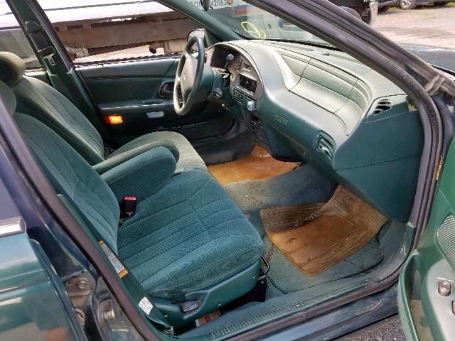 1FALP52U1SG314424 - 1995 FORD TAURUS GL GREEN photo 5